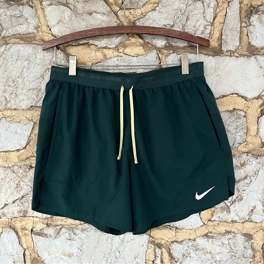 Nike Retro Mens Dark Green Dri-Fit Shorts